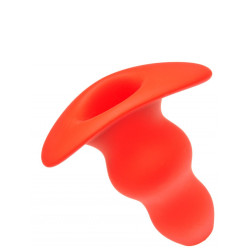 MK Toys Plug Tunnel Stretch Rouge Large 15 x 7cm
